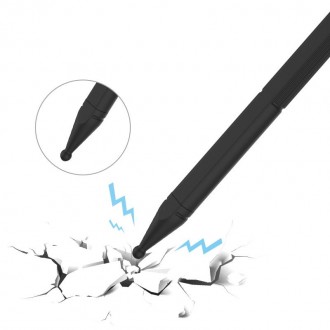 Juodas dėklas Tech-Protect "Smooth" pieštukui APPLE PENCIL 2