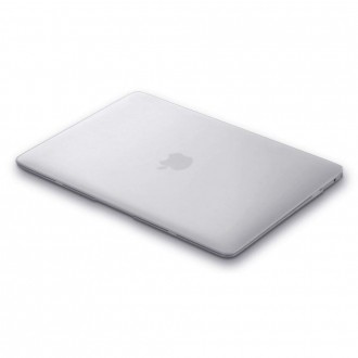 Matinis permatomas dėklas Tech-Protect "Smartshell" nešiojamam kompiuteriui MACBOOK AIR 13 2018-2020 (serijoms: A1932, A2179)