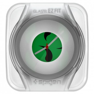 Apsauginis stiklas "SPIGEN GLAS.TR ”EZ FIT” (2-vnt) su montavymo rėmeliu laikrodžiui Galaxy Watch 4 (40 MM)
