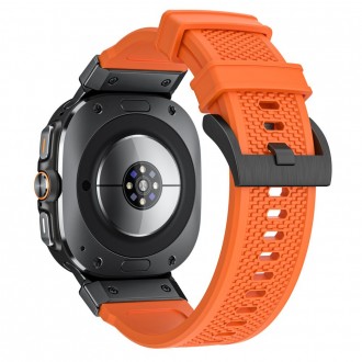 Oranžinė apyrankė "Tech-Protect Delta Pro" laikrodžiui Samsung Galaxy Watch Ultra (47 MM) 