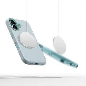 Melsvas dėklas "Tech-Protect Silicone Pure Magsafe" telefonui iPhone 16 