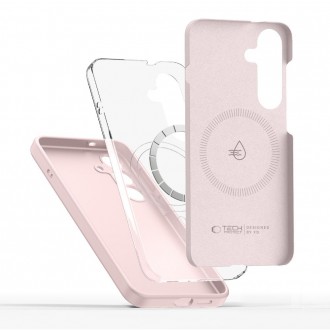 Rožinis dėklas "Tech-Protect Liquid Silicone Magsafe" telefonui Apple iPhone 16E