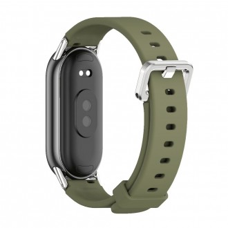 Žalia apyrankė "Tech-Protect Iconband Classic" laikrodžiui Xiaomi Smart Band 8 / 9 / 10 / NFC