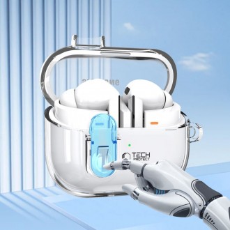 Skaidrus dėklas "Tech-Protect Flexair" ausinėms Samsung Galaxy Buds 3 / 3 FE / 3 PRO