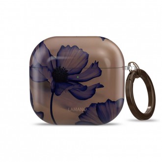 Ausinių dėklas velvetinė naktis "Tech-Protect Lamano" skirtas Apple Airpods 4