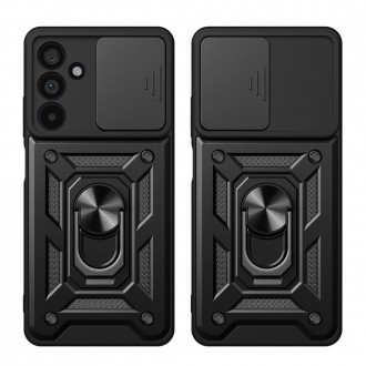 Tvirtas dėklas/stovas su kameros apsauga "Tech-Protect Camshield Pro" telefonui Samsung Galaxy A37 5G