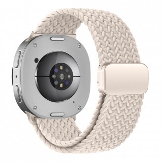 Starlight tekstilinis dirželis Tech-Protect Nylonmag laikrodžiui Samsung Galaxy Watch 8 / 9 / CLASSIC (40 / 44 / 46 MM)