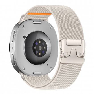 Starlight tekstilinis dirželis Tech-Protect Nylon Clasp laikrodžiui Samsung Galaxy Watch 8 / 9 / CLASSIC (40 / 44 / 46 MM)