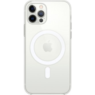 Dėklas Clear MagSafe Case Apple iPhone 12 Pro Max skaidrus