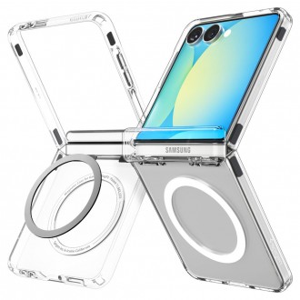 Itin tvirtas skaidrus dėklas "Spigen Ultra Hybrid Pro Mag Magsafe" telefonui Samsung Galaxy Z Flip 7