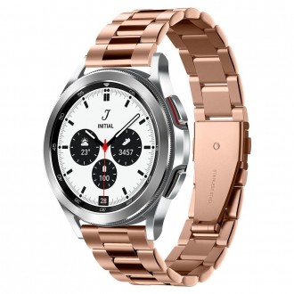 Rausva apyrankė Spigen "Modern Fit Band" laikrodžiui Samsung Galaxy Watch 4 / 5 / 5 PRO / 6 (40 / 42 / 44 / 45 / 46 MM) 600WB24982