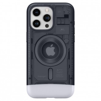 Išskirtinio dizaino dėklas "Spigen Classic C1 Mag Magsafe" telefonui iPhone 15 Pro