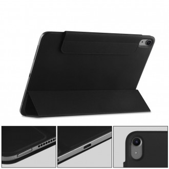 Juodas atverčiamas dėklas "Tech-Protect Smartcase Magnetic" planšetei iPad 10.9 10 / 2022