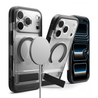 Skaidrus dėklas su stovu "RINGKE UX MAGNETIC MAGSAFE" telefonui Apple Iphone 17 PRO / 18 PRO