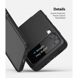 Juodas dėklas "Ringke Slim" telefonui Galaxy Z Flip 3