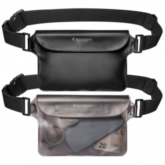 Vandeniui atsparus krepšys "Spigen A620 Universal Waterproof Waist Bag" (2 vnt)
