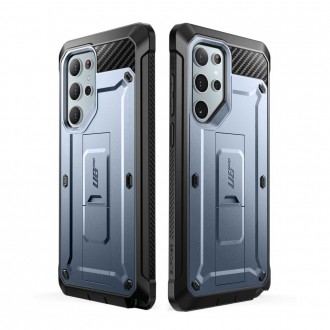Mėlynas itin tvirtas dviejų dalių dėklas "Supcase Unicorn Beetle Pro 2-SET" telefonui Samsung Galaxy S24 Ultra