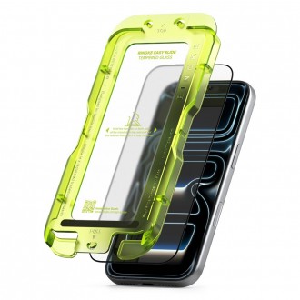 Apsauginis stikliukas juodais kraštais RINGKE EASY SLIDE 2-PACK (2-vnt.) telefonui Apple IPhone 17 PRO MAX / 18 PRO MAX