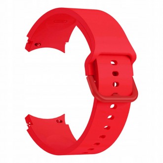 Raudona apyrankė Tech-Protect "Iconband" laikrodžiui Samsung Watch 4 / 5 / 5 PRO / 6 (40 / 42 / 44 / 45 / 46 MM)