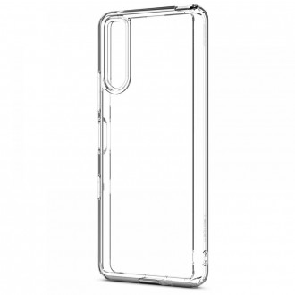 Itin tvirtas permatomas dėklas "SPIGEN ULTRA HYBRID CRYSTAL CLEAR" telefonui Sony Xperia 10 III