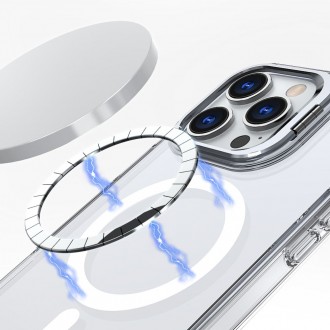 Skaidrus dėklas/stovas "Tech-Protect Magstand Magsafe" telefonui Apple iPhone 16 Pro Max