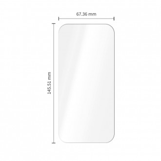 Apsauginis grūdintas stiklas Tech-Protect Easy Set+ 3 - pack telefonui Apple iPhone 18 PRO