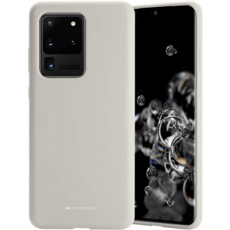 Akmens spalvos dėklas "Mercury Silicone Case" Samsung Galaxy G988 S20 Ultra telefonui
