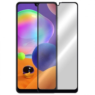Apsauginis grūdintas stiklas 5D "Full Glue'' telefonui Samsung Galaxy A31