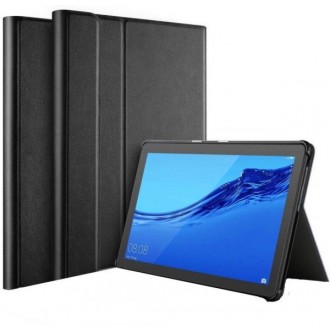 Juodas atverčiamas dėklas "Folio Cover" planšetei Samsung Galaxy Tab A7 Lite 8.7 T220 / T225
