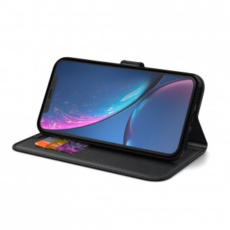 Telefono Dėklas/Piniginė BeHello Gel Wallet Samsung Galaxy S22 juodas