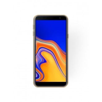 Auksinis blizgantis silikoninis dėklas Samsung Galaxy J415 J4 Plus 2018 telefonui "Shining"