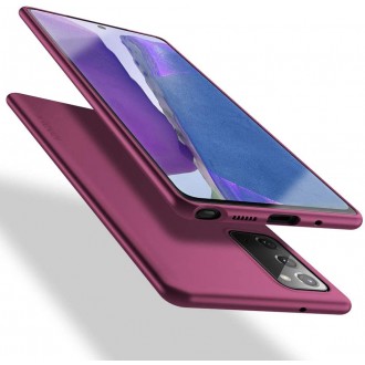 Bordo spalvos dėklas X-Level Guardian telefonui Xiaomi Poco M4 Pro 4G