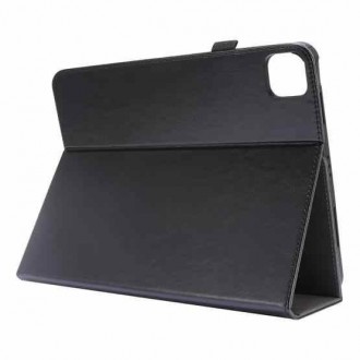 Juodas atverčiamas dėklas "Folding Leather" planšetei Lenovo Tab M9