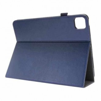 Tamsiai mėlynas atverčiamas dėklas "Folding Leather" planšetei Lenovo Tab M10 10.1 X505 / X605