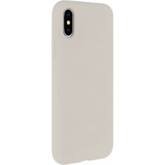 Dėklas Mercury Silicone Case Apple iPhone 12 / 12 Pro akmens spalvos