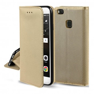 Aukso spalvos atverčiamas dėklas ''Smart Magnet'' telefonui Samsung S21 / S30 