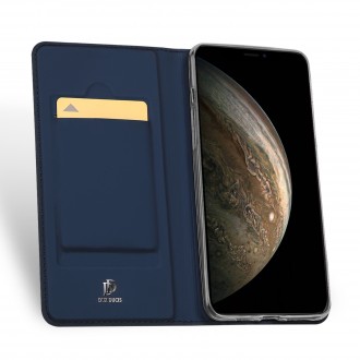 Tamsiai mėlynas, atverčiamas dėklas "Dux Ducis Skin Pro" telefonui Apple iPhone 16 Plus