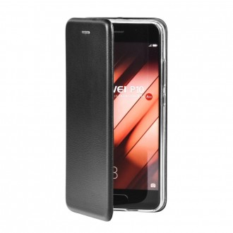 Juodas atverčiamas dėklas "Book Elegance" telefonui Huawei P20