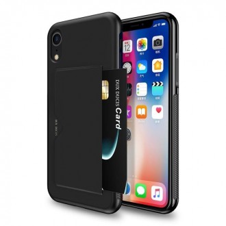 Premium Dėklas Dux Ducis Pocard Apple iPhone 12 / 12 Pro juodas