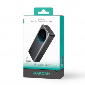 Išorinė baterija Power Bank Joyroom JR-PBF05 Pro 65W 30000mAh juoda