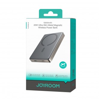Išorinė baterija Power Bank Joyroom JR-PBM08 Pro 22.5W MagSafe 10000mAh Natural Titanium