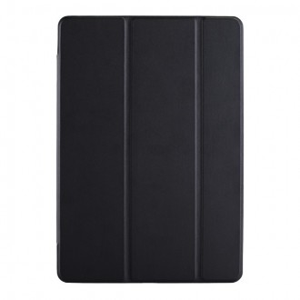 Juodas atverčiamas dėklas "Smart Leather" planšetei Samsung Galaxy Tab S9 X710 / X716 