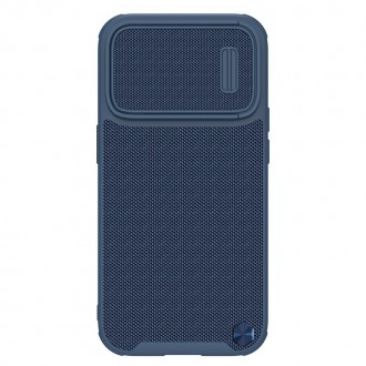 Mėlynas dėklas "Nillkin Textured Case S" telefonui iPhone 14 Pro Max