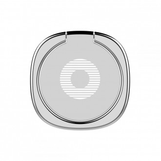 Žiedas / stovas telefonui Baseus Privity Ring Bracket sidabrinis SUMQ-0S