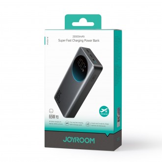 Išorinė baterija Power Bank Joyroom JR-PBF05 65W 30000mAh juoda