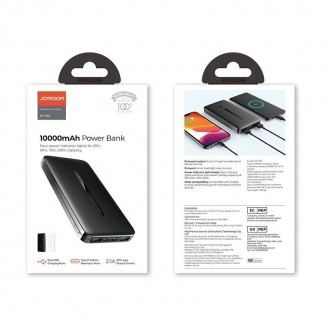 Išorinė baterija Power Bank Joyroom JR-T012 10000mAh juoda