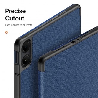 Mėlynas atverčiamas dėklas "Dux Ducis Domo" planšetei Xiaomi Redmi Pad Pro 12.1