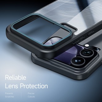 Pusiau skaidrus dėklas juodais kraštais "Dux Ducis Aimo" telefonui Xiaomi Redmi Note 14 4G