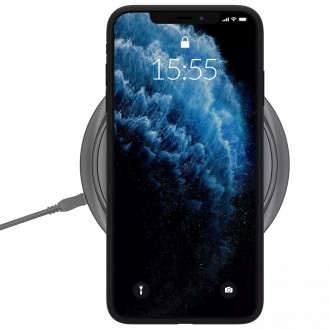 Juodas dėklas 3mk Matt Case telefonui Samsung Galaxy A15 4G / A15 5G