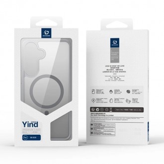 Pilkas dėklas "Dux Ducis Yind" telefonui Samsung Galaxy S25 Plus